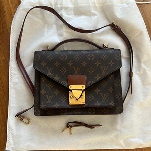Louis Vutton Monogram Brown Crossbody Handbag